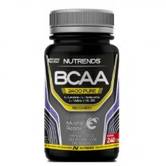 BCAA PURE 2400mg 240CAPS DE 500mg (nutrends)