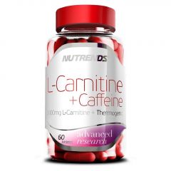 L CARNITINE + CAFFEINE-60CAPS- 1000mg(nutrends)