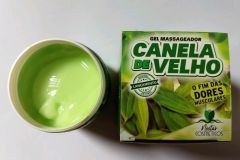 GEL MASSAGEADOR CANELA DE VELHO 200 g
